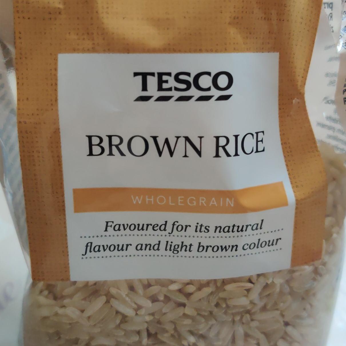 Fotografie - Brown rice wholegrain Tesco