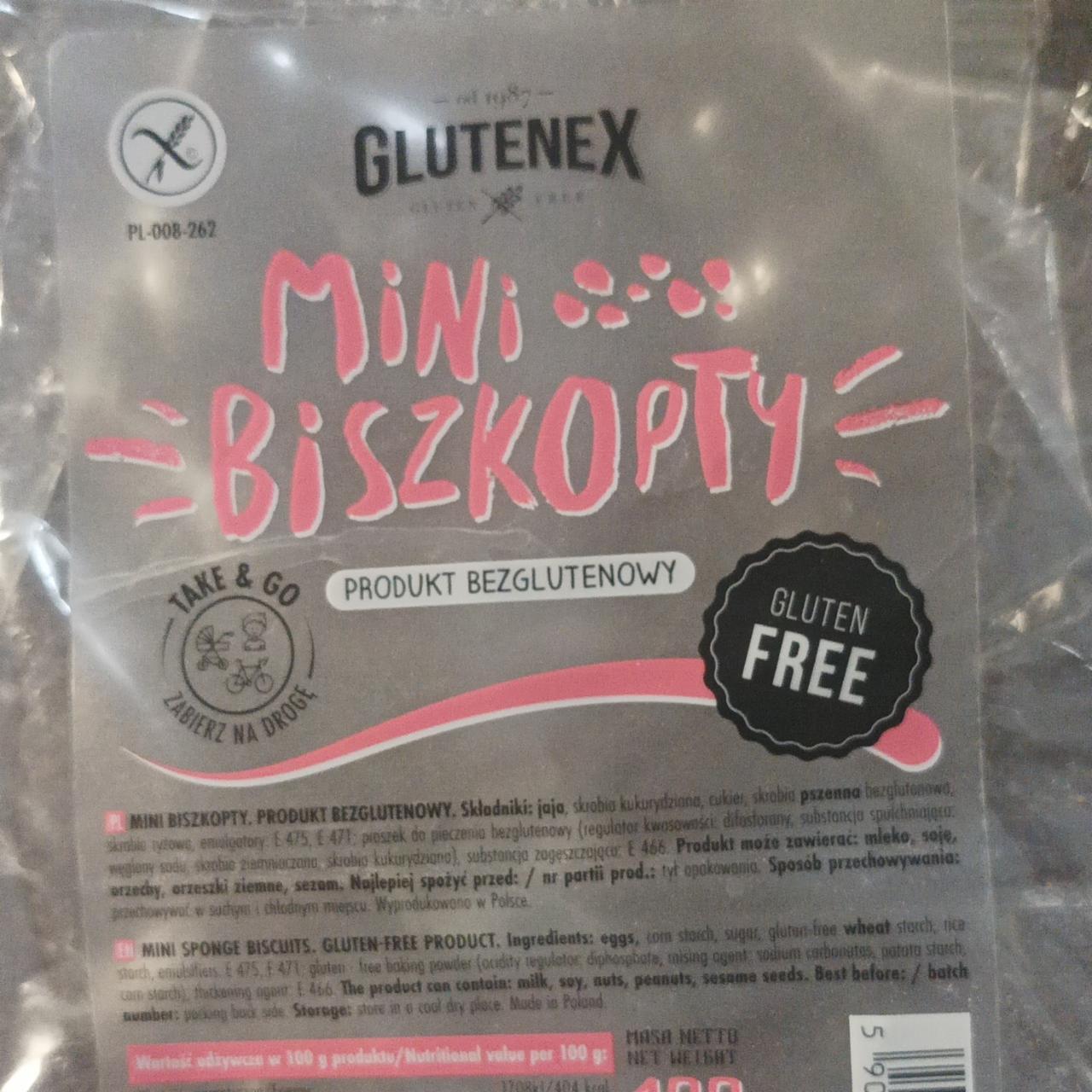 Fotografie - Mini biszkopty Glutenex