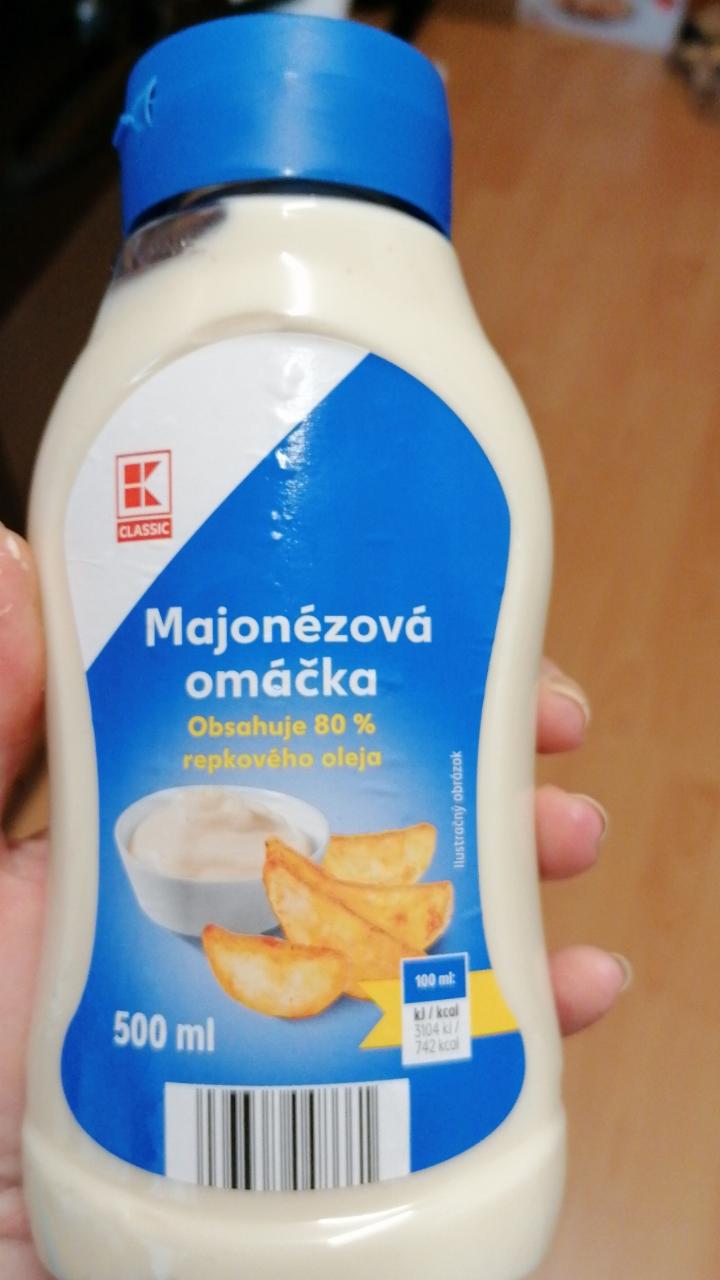 Fotografie - Majonézová omáčka 80% řepkového oleje K-Classic