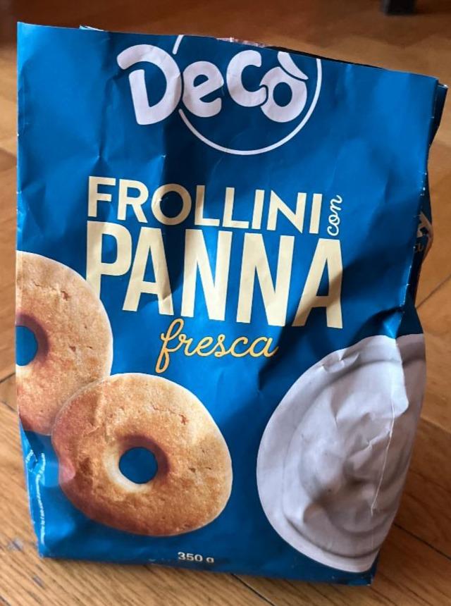 Fotografie - Frollini con panna fresca Decò