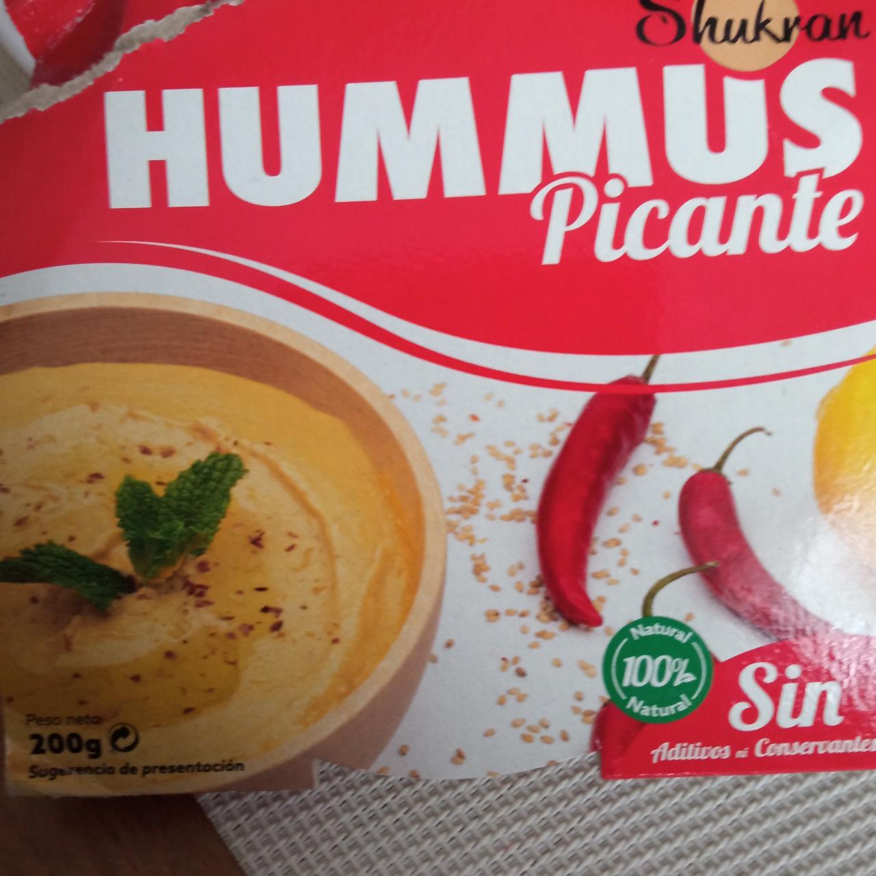 Fotografie - Hummus picante Shukran