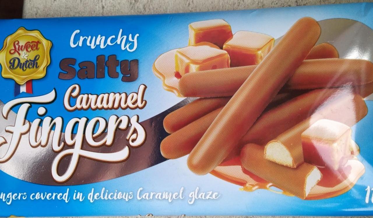 Fotografie - Crunchy Salty Caramel Fingers Sweet & Dutch