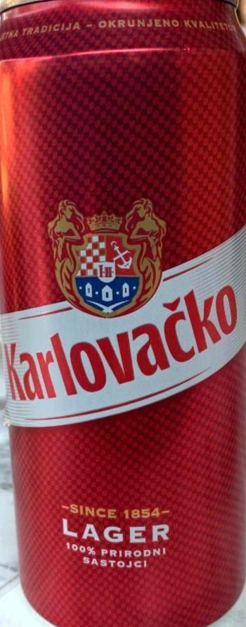 Fotografie - Lager Karlovačko