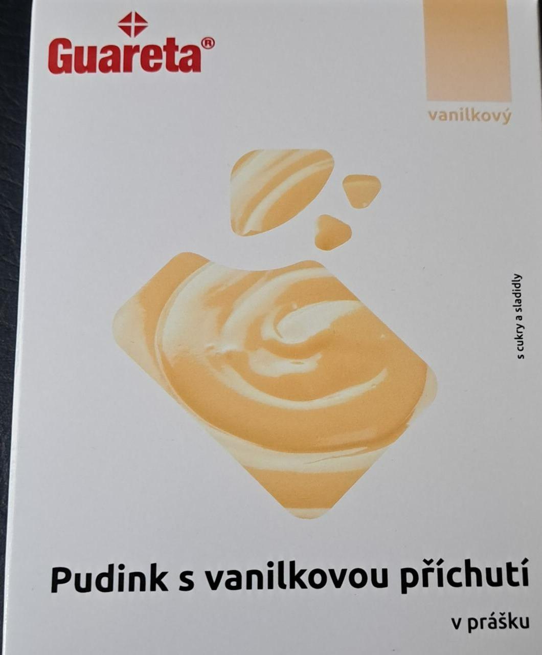 Fotografie - Pudink s čokoládovou příchutí v prášku Guareta