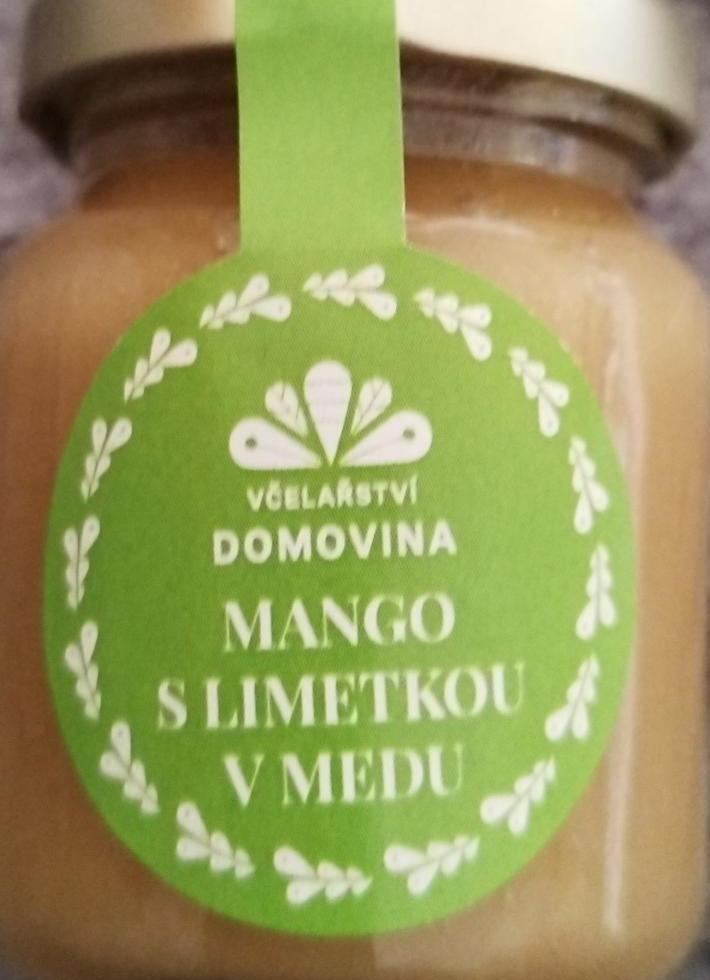 Fotografie - Mango s limetkou v medu Včelařství Domovina