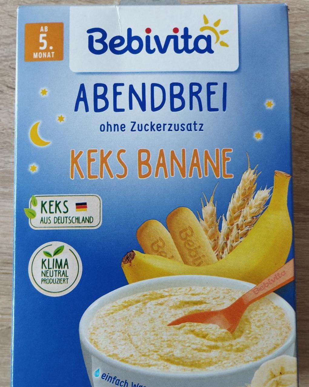 Fotografie - Abendbrei Keks Banane Bebivita