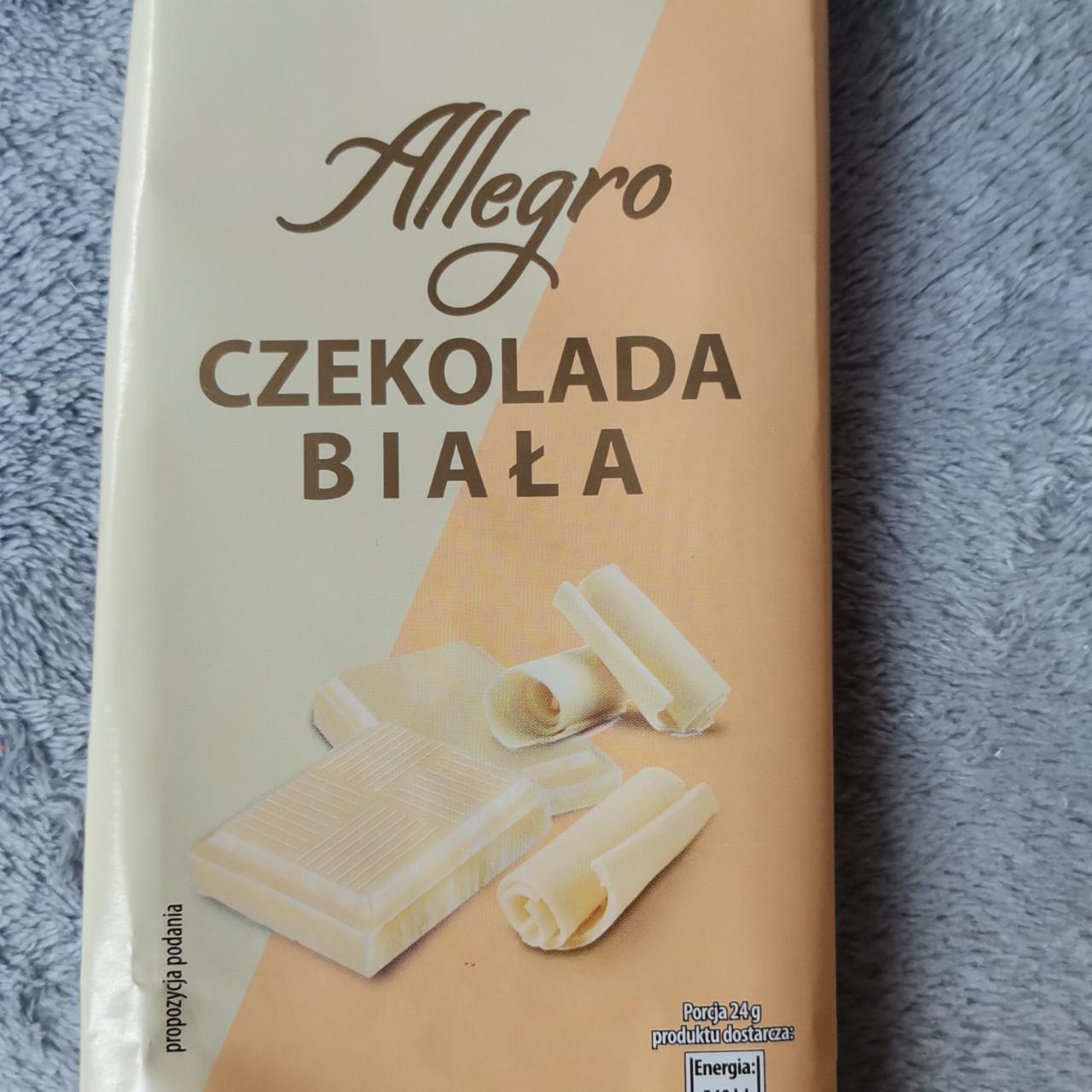 Fotografie - Czekolada biała Allegro