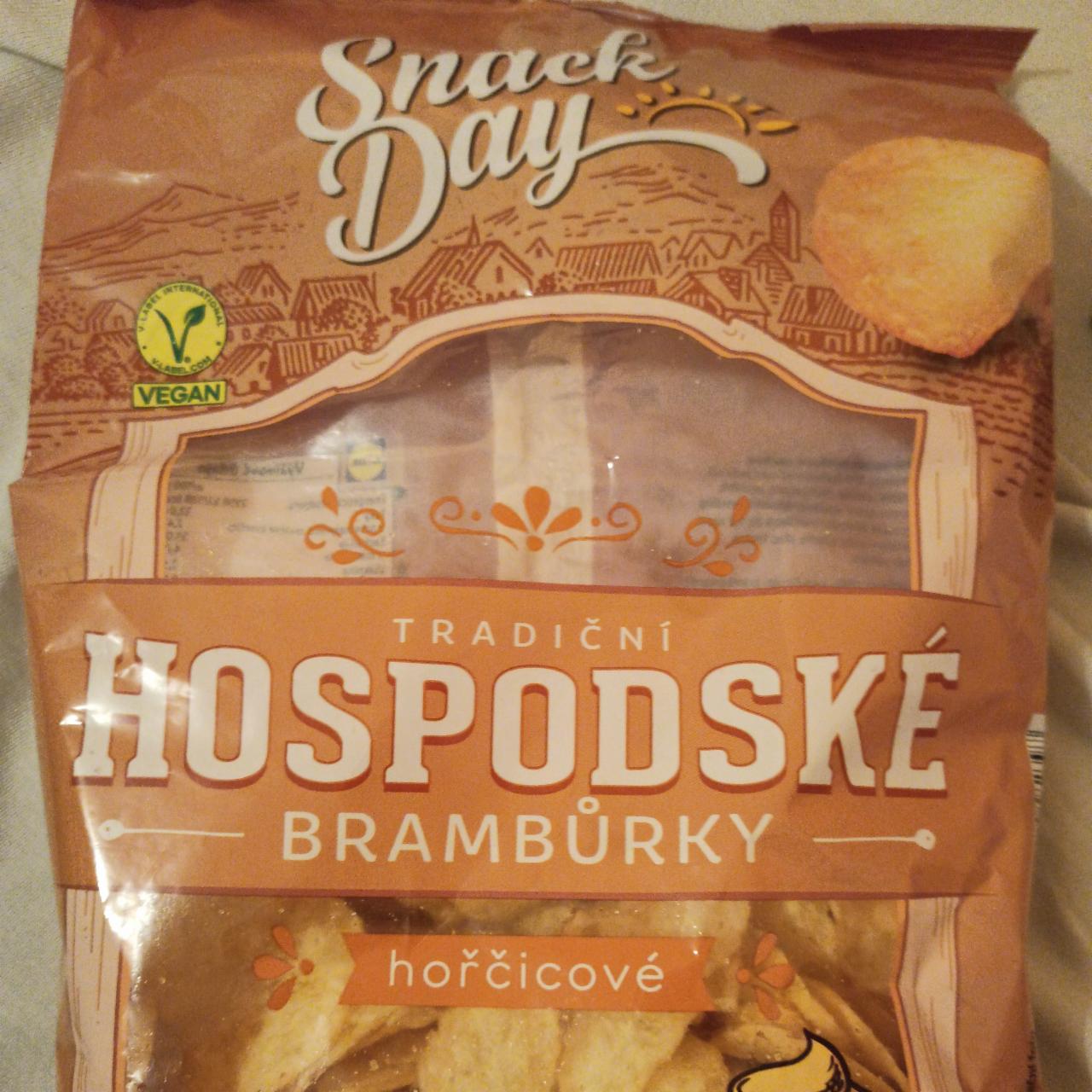 Fotografie - Tradiční hospodské brambůrky hořčicové Snack day