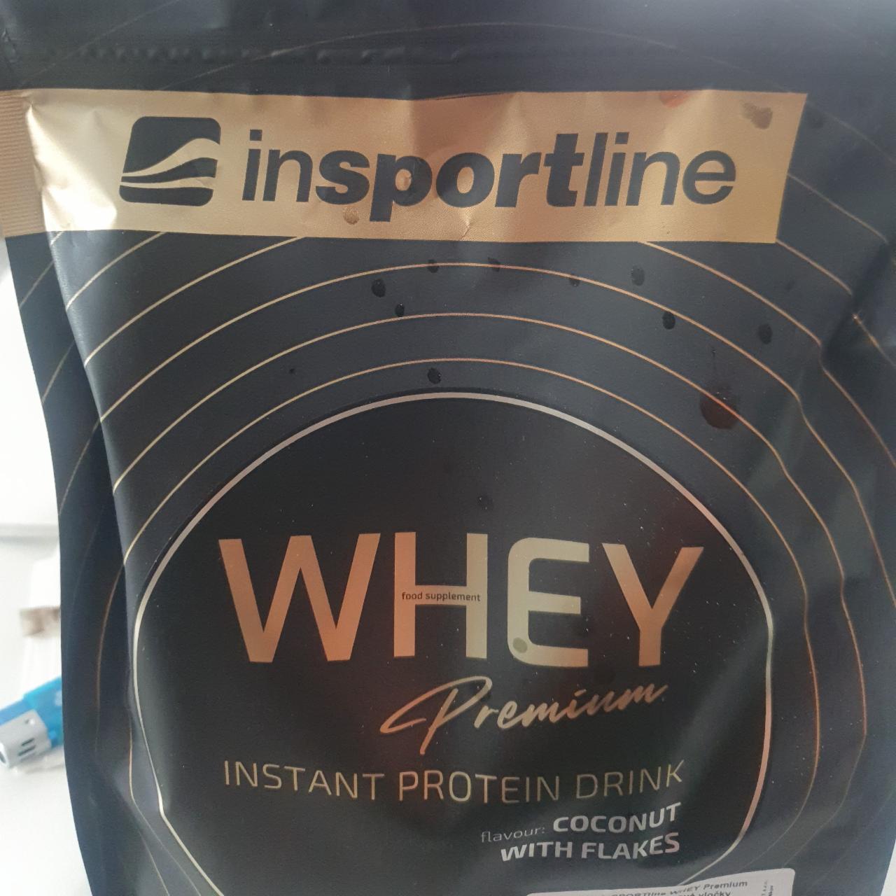 Fotografie - Whey Premium Coconut with flakes inSPORTline