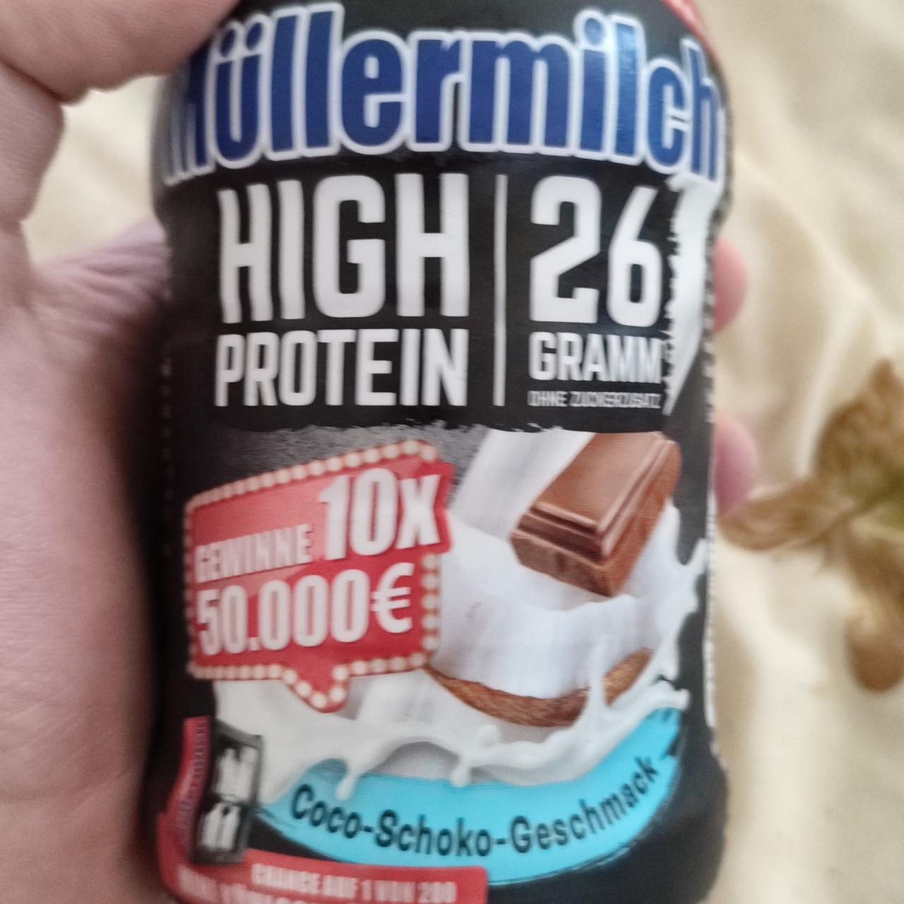 Fotografie - Müllermilch High protein Coco Schoko