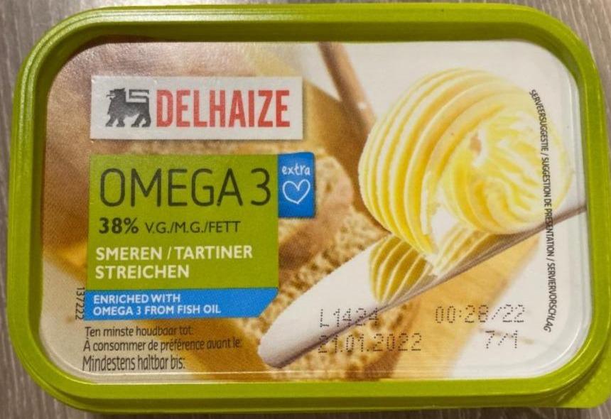 Fotografie - Omega 38% fett Streichen Delhaize