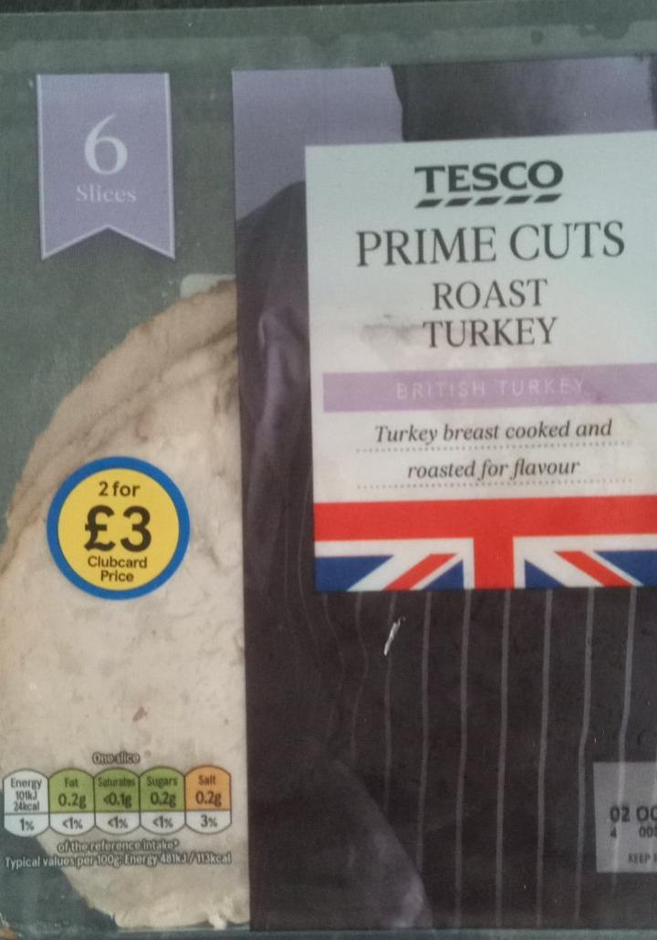 Fotografie - Prime Cuts Roast Turkey Tesco