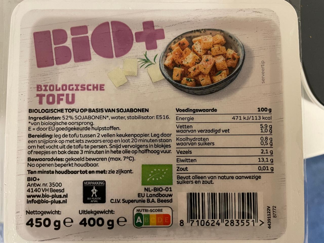 Fotografie - Biologische tofu Bio+