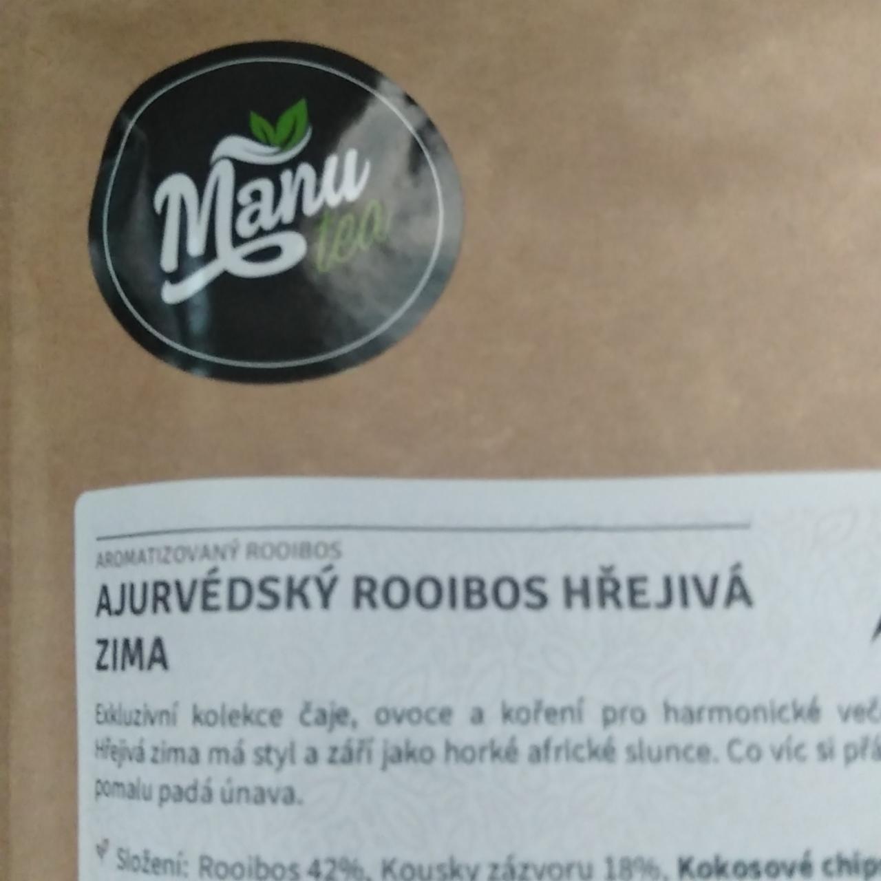 Fotografie - Ajurvédský Rooibos Hřejivá zima ManuTea