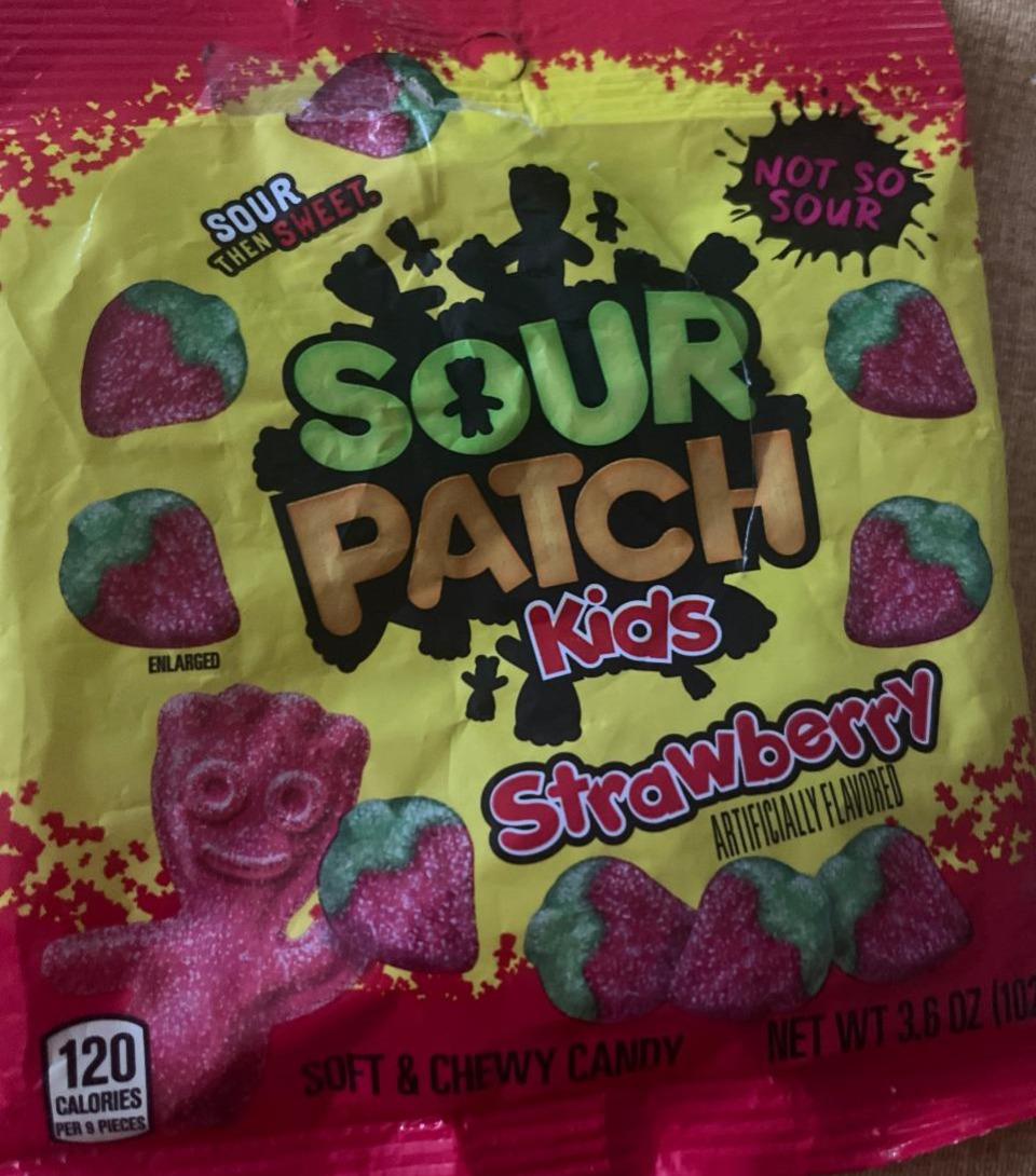 Fotografie - Kids strawberry Sour patch