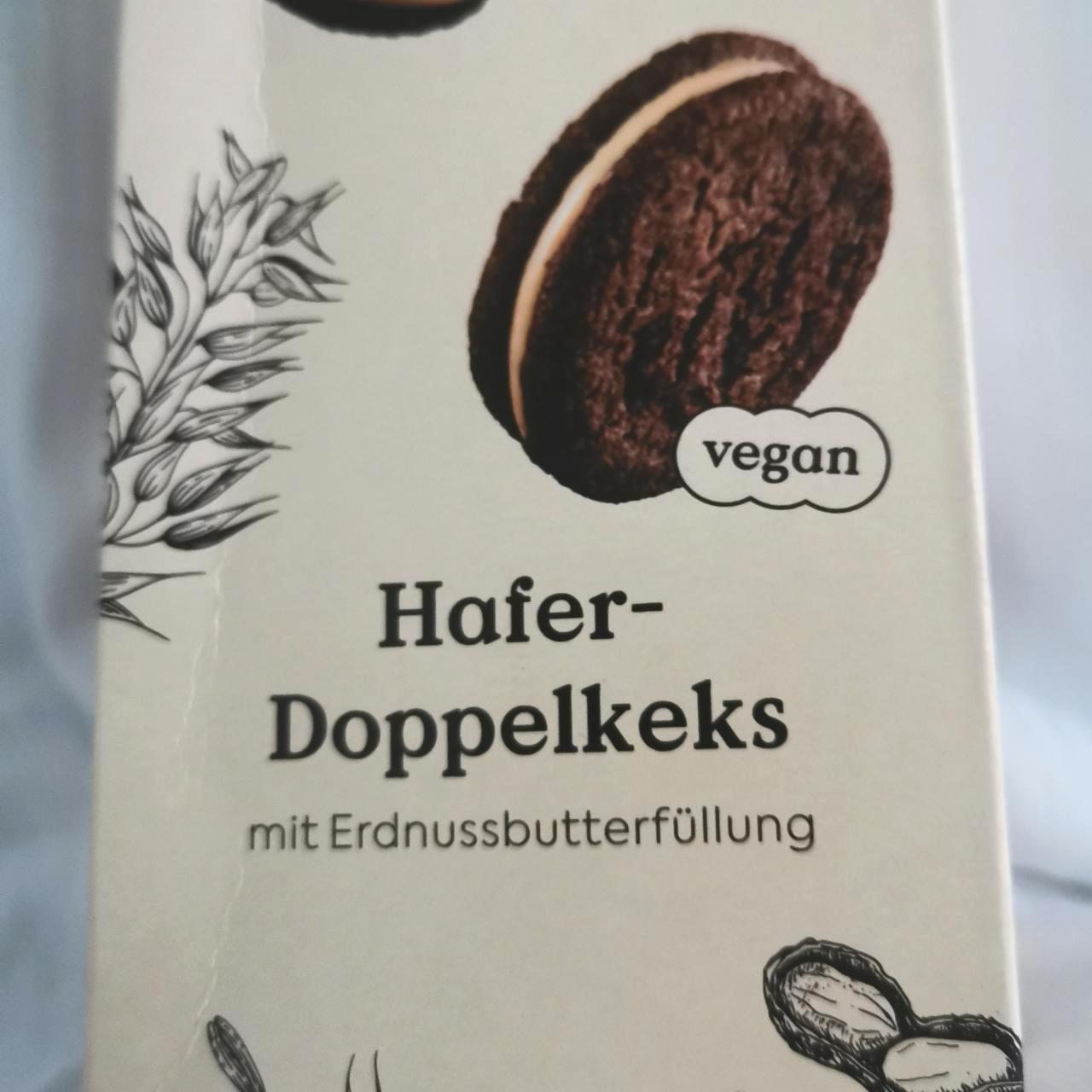 Fotografie - Hafer doppelkeks mit erdnussbutterfüllung KORO