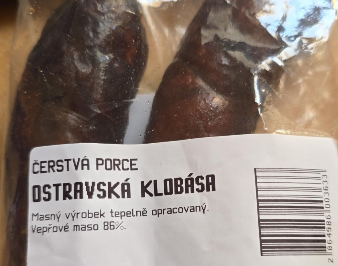 Fotografie - Ostravská klobása Čerstvá porce