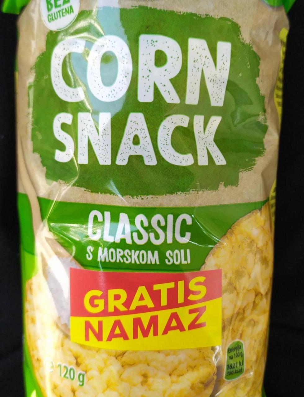 Fotografie - Corn Snack Classic s morskom soli Naturel