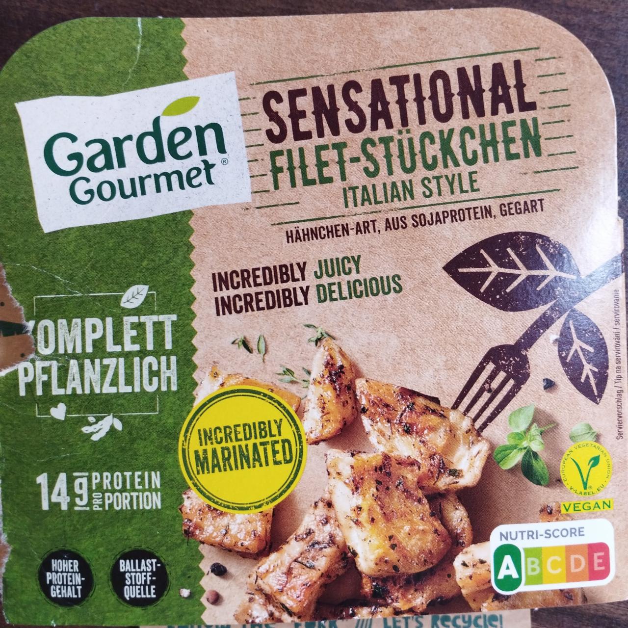 Fotografie - Vegane filet-stückchen garden gourmet, hähnchen-art Garden Gourmet