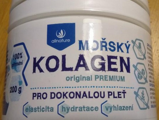 Fotografie - Mořský kolagen original premium Allnature