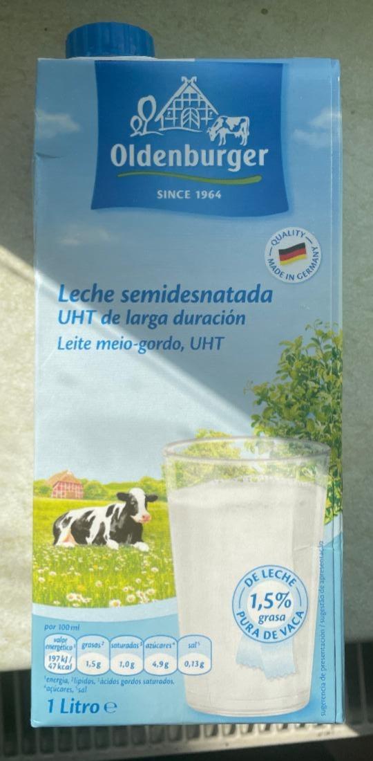 Fotografie - Leche semidesnatada UHT 1,5% Oldenburger