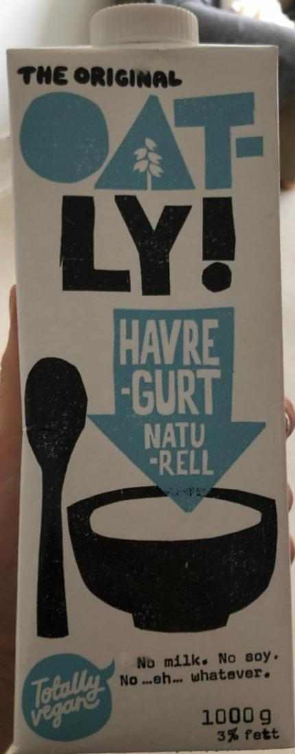 Fotografie - Havregurt Natural Oatly!