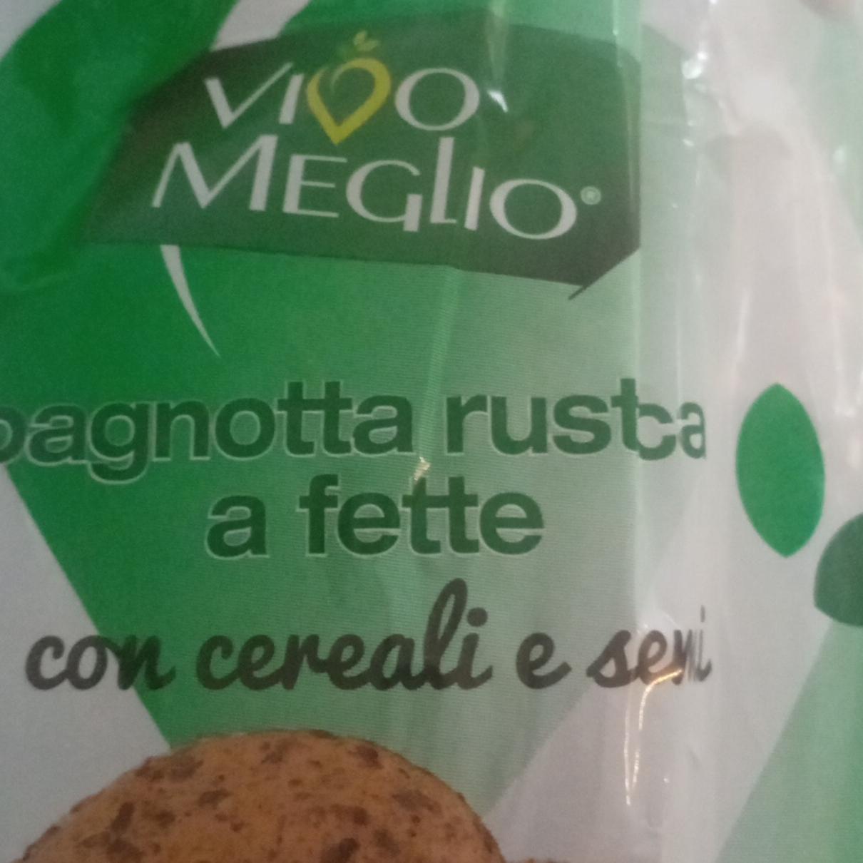 Fotografie - Pagnotta rustica a fette con cereali e semi Vivo Meglio