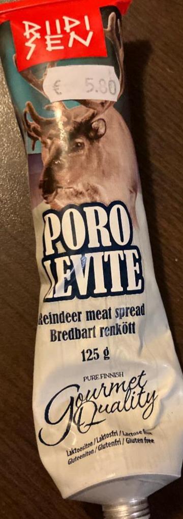 Fotografie - Porolevite Reindeer Meat Spread Riipisen