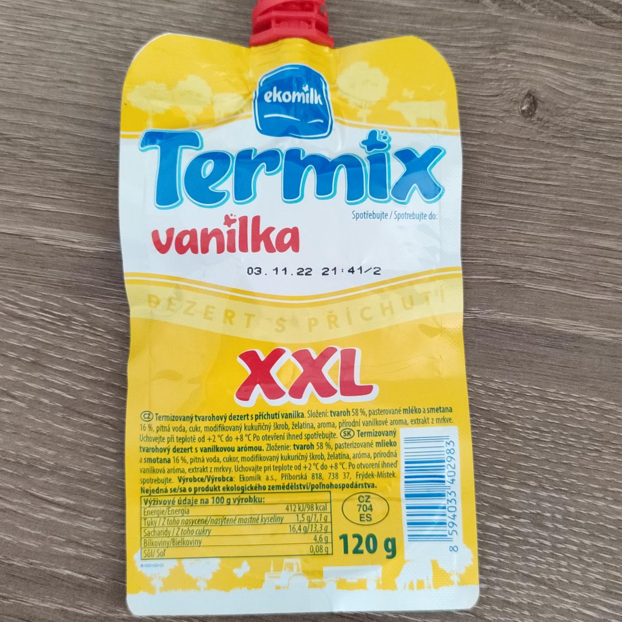 Fotografie - Termix vanilka Ekomilk