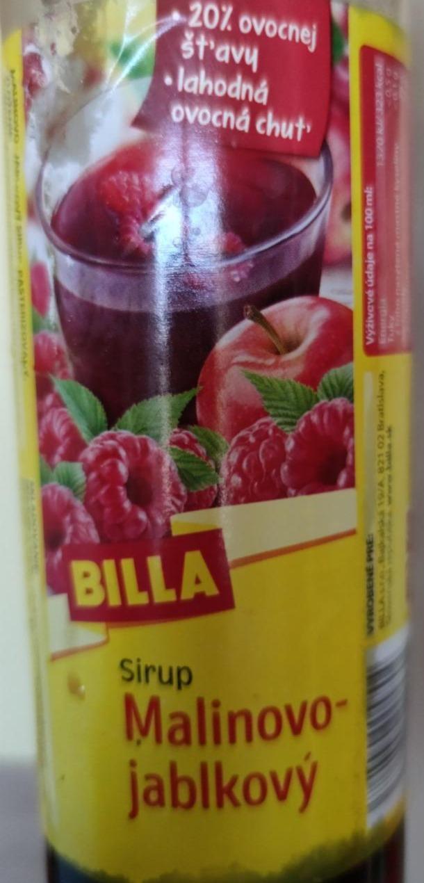 Fotografie - Sirup Malinovo-jablkový Billa