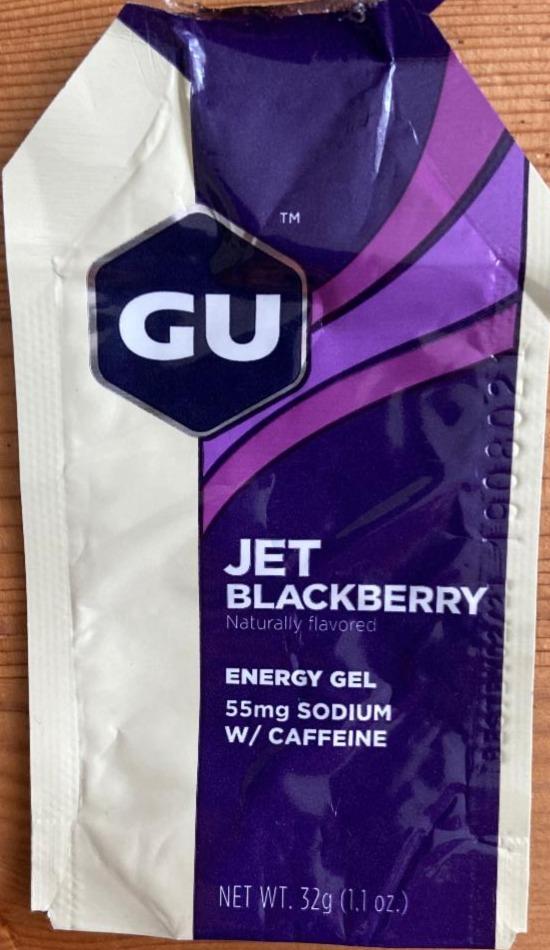 Fotografie - Energy Gel Jet Blackberry GU