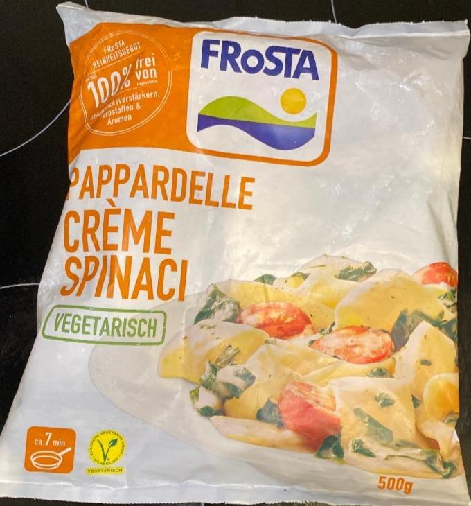 Fotografie - Pappardelle Crème Spinaci FRoSTA