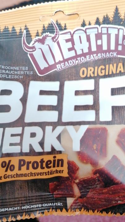 Fotografie - Meat it beef jerky