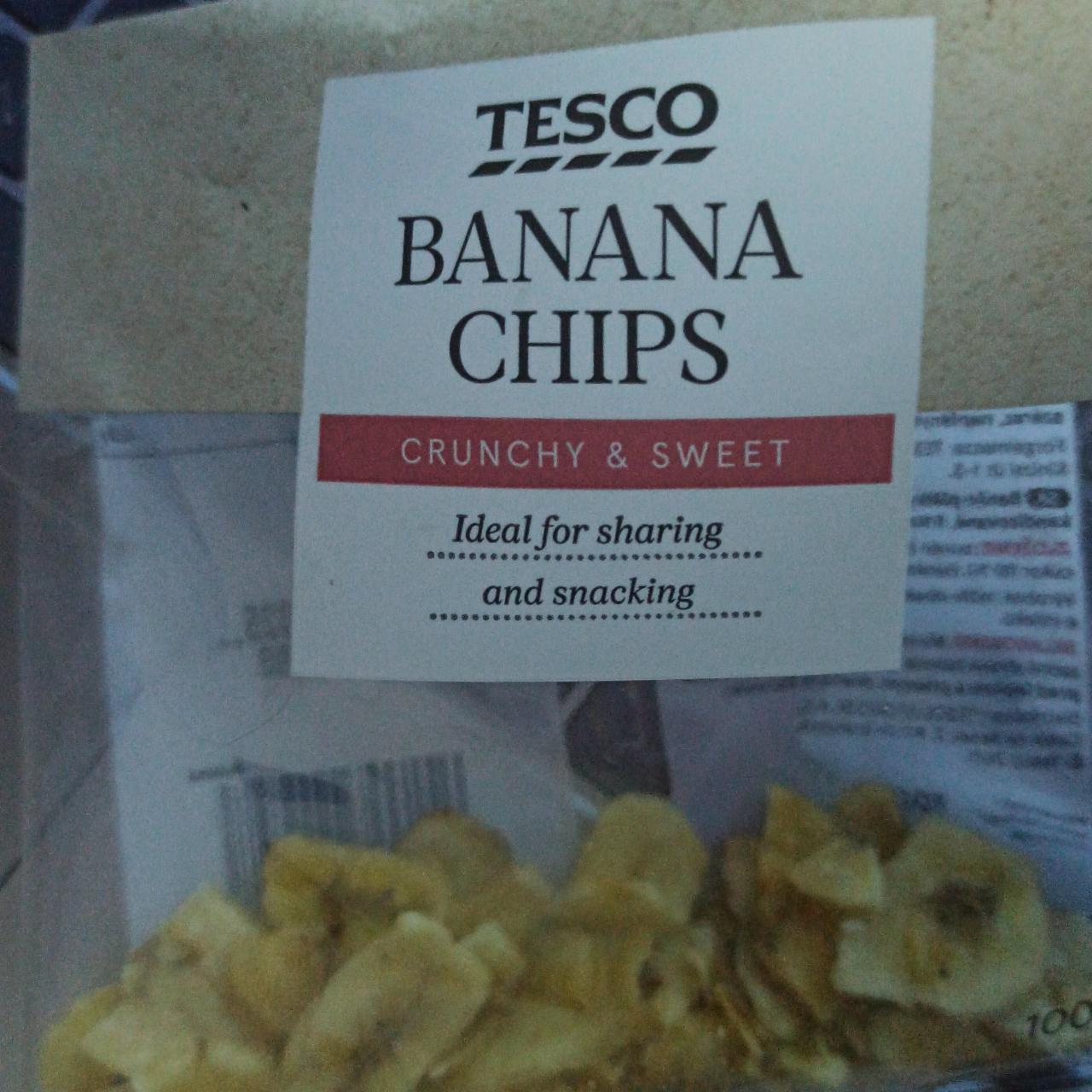 Fotografie - Banana Chips Tesco