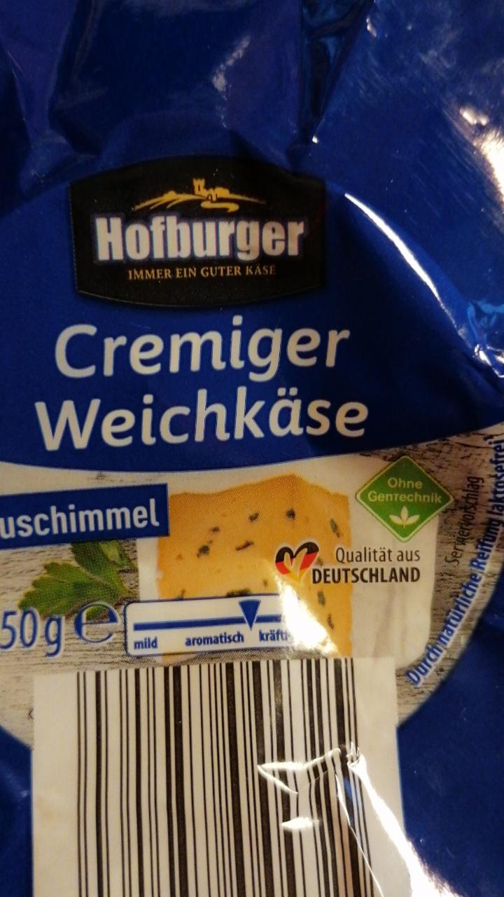 Fotografie - Cremiger Weichkäse Blauschimmel Hofburger