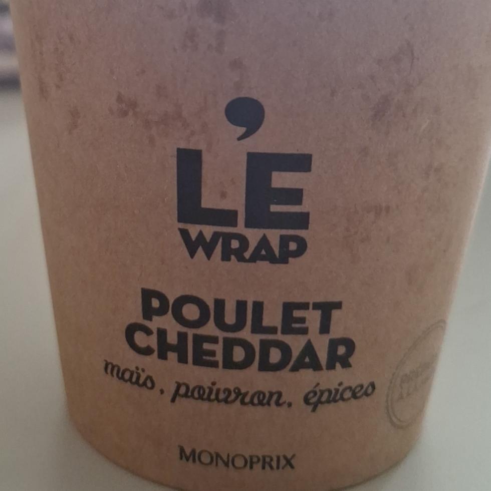 Fotografie - Le Wrap Poulet Cheddar Monoprix