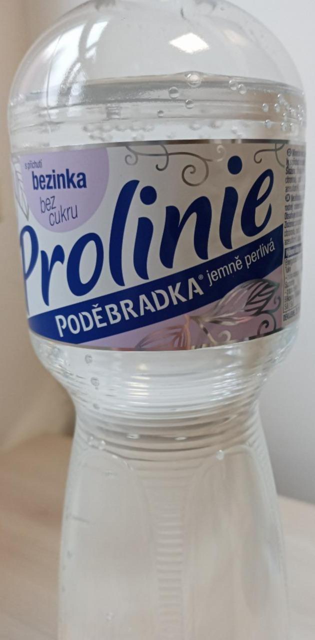 Fotografie - Prolinie bezinka bez cukru jemně perlivá Poděbradka