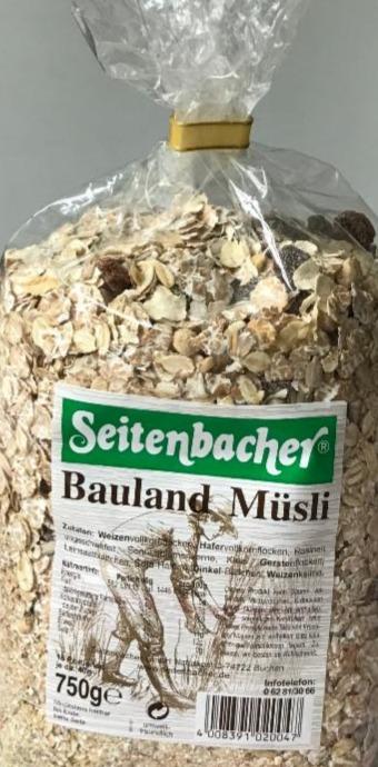 Fotografie - Bauland Müsli Seitenbacher