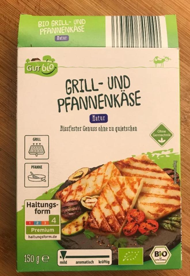 Fotografie - Grill- und Pfannenkäse Natur GutBio