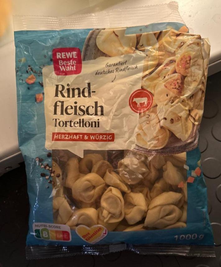 Fotografie - Rindfleisch Tortelloni Rewe beste wahl