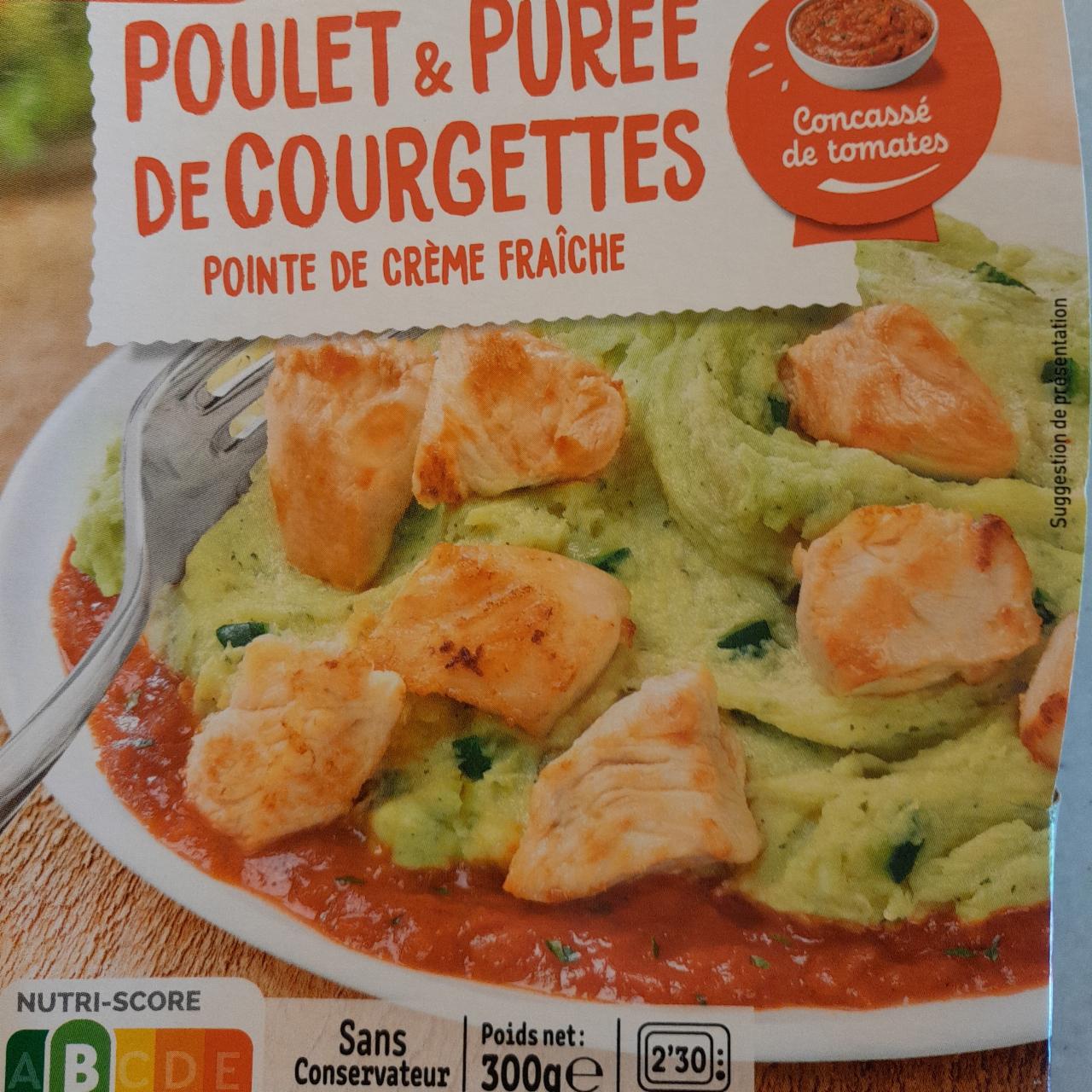 Fotografie - Poulet & Purée de Courgettes pointe de crème fraîche Fleury Michon