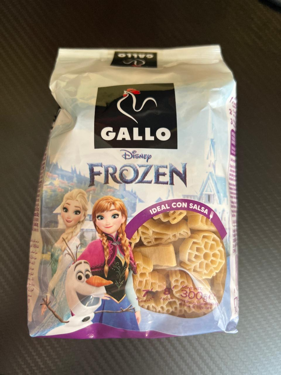 Fotografie - Disney frozen těstoviny Gallo