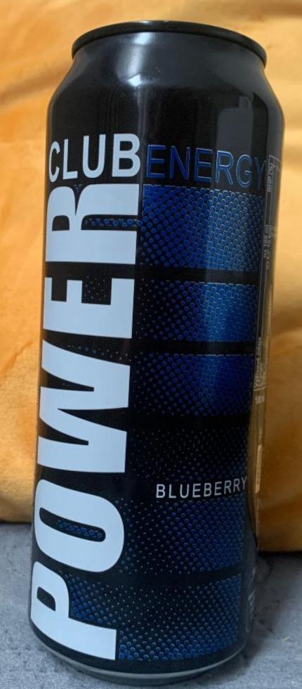 Fotografie - Power Club Energy BlueBerry