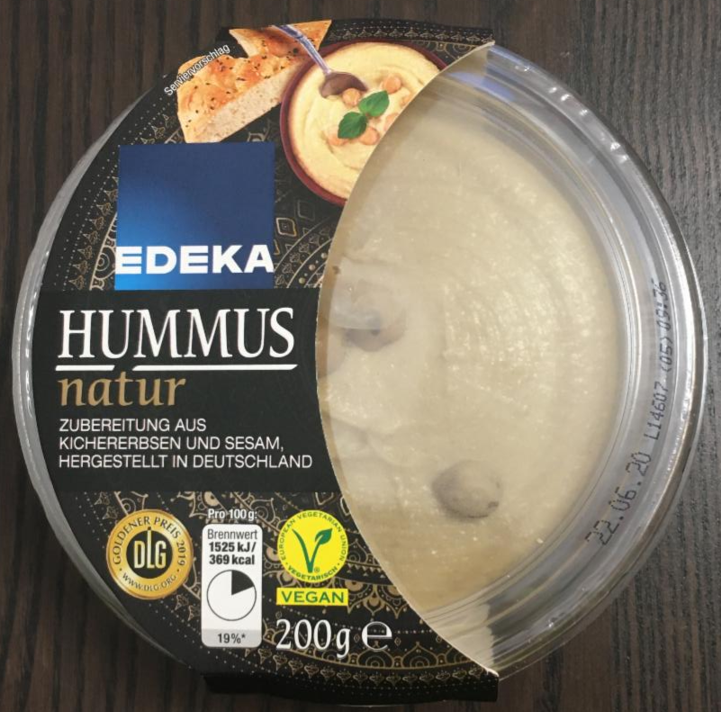 Fotografie - Hummus natur Edeka