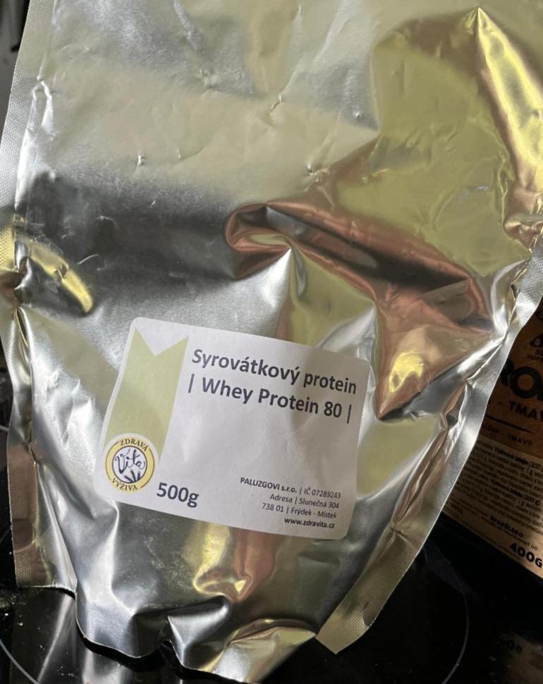 Fotografie - Syrovátkový protein Whey protein 80 Paluzgovi