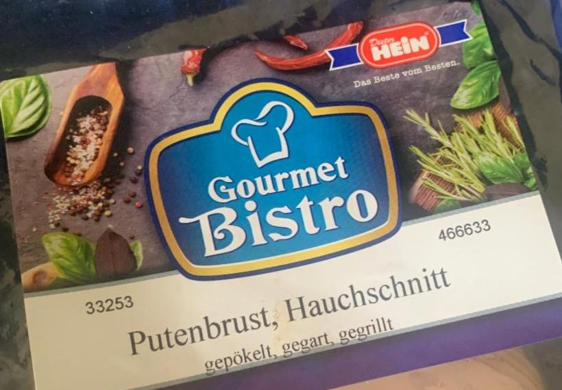 Fotografie - Putenbrust, Hauchschnitt Gourmet Bistro