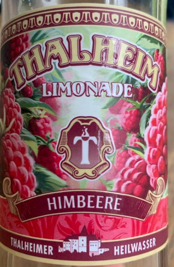 Fotografie - Limonade Himbeere Thalheim