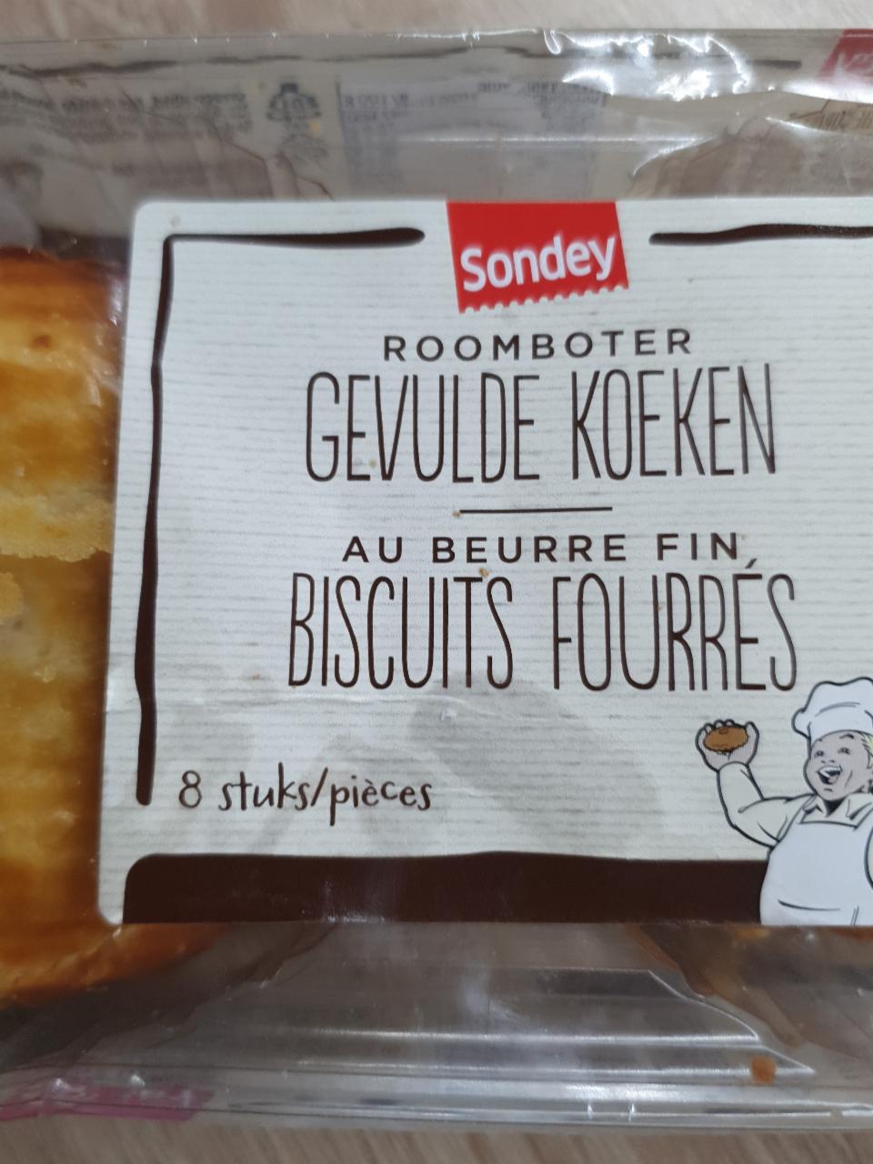 Fotografie - Biscuits Fourrés Sondey