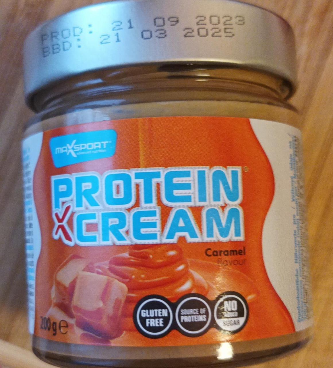 Fotografie - Protein XCream Caramel MaxSport