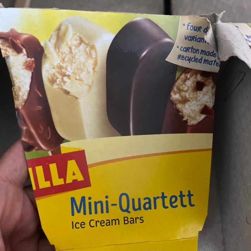 Fotografie - Mini-quartett ice cream bars Billa